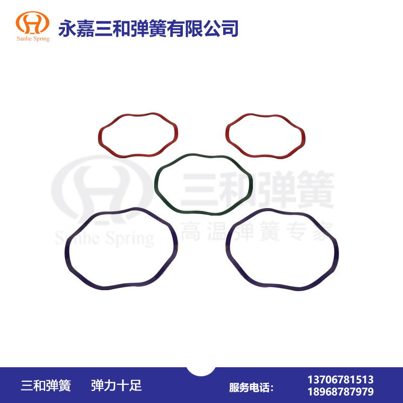 封閉(bi)單層波形彈簧(huang)