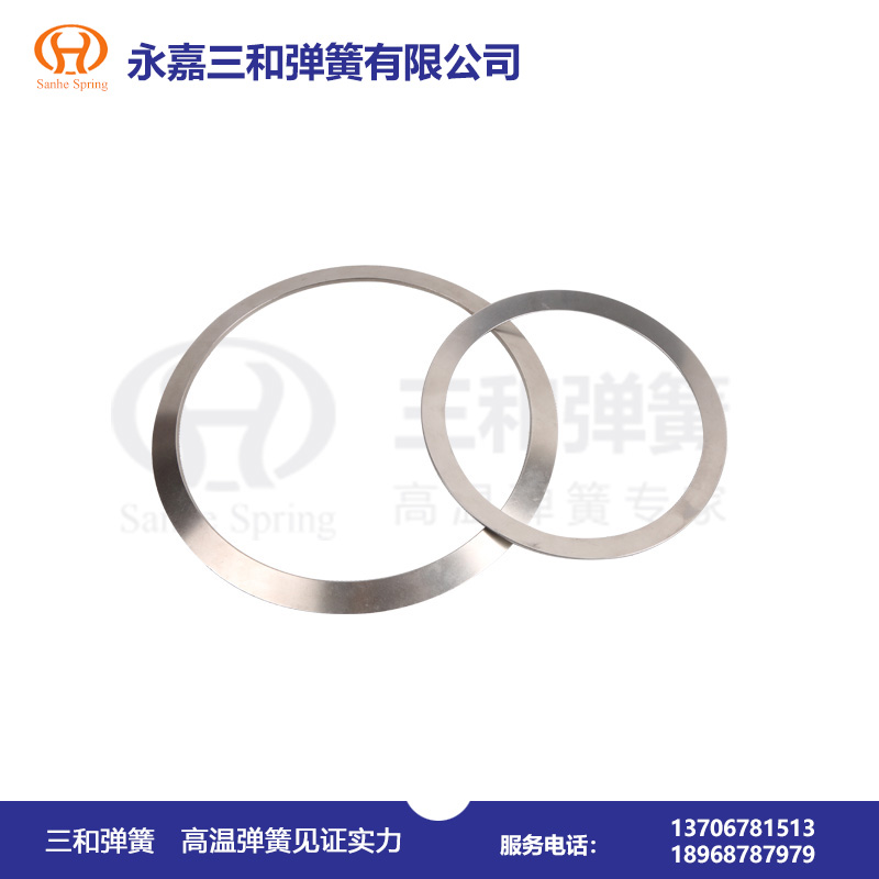 耐高溫(wen)彈簧800--1000℃（輕推(tuī)力）--高溫碟(die)形彈簧廠(chang)